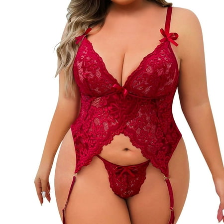 Xuewenshw Women s Lingerie One Piece Lingerie for Women Lingerie for Women Crotchless Lingerie Bodysuit Women Lingerie Women s Sleepwear