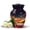 Black Urn, variant on MUKTIVE Flamingo Urns for Adult Human Ashes - Keepsake Urns for Human Ashes Dad - Black Cremation Urn for Adult Men - 3 Inch Mini Urn or Burial Mom