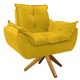 thumbnail image 2 of Sillón Odette base giratoria - Amarillo WEIK Odette, 2 of 5