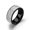 14K Black Gold-Plated, variant on Unisex Cluster Circle Ring for Both Men and Women 14K Black Gold Plated with White Cubic Zirconia for Birthday Size 11 Gift Box Included