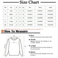 thumbnail image 3 of Ichuanyi Womens Tops, Fashion Women Casual V- Neck Solid Color Long-sleeved T-shirt, 3 of 4