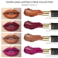 thumbnail image 2 of Khasana Lipstick Set. Long Lasting Lip color, 4 Piece Gift Set. Moisturizing Formula, Infused with Vitamin E and Vitamin C. Multi Finish Lip Makeup, Cream Gloss & Matte. Pack of 4., 2 of 5