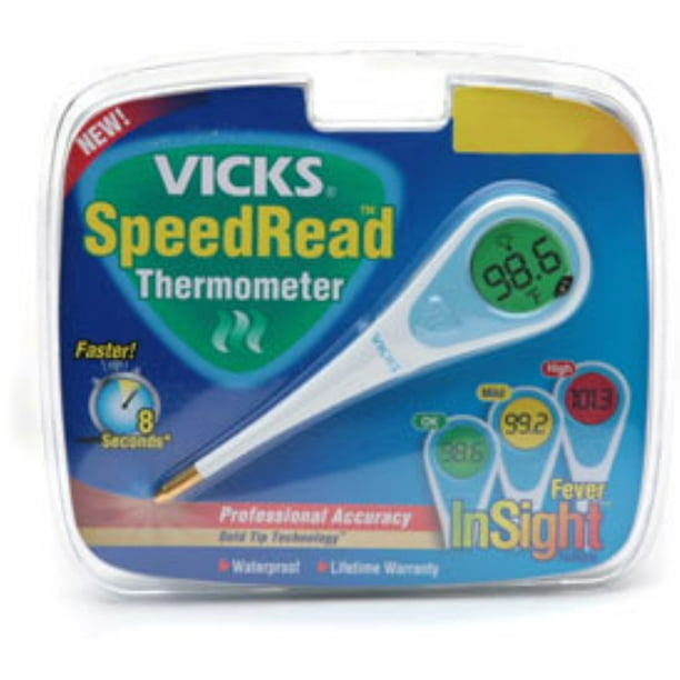 Vicks SpeedRead Thermometer V912F24 1 Each (Pack of 2)