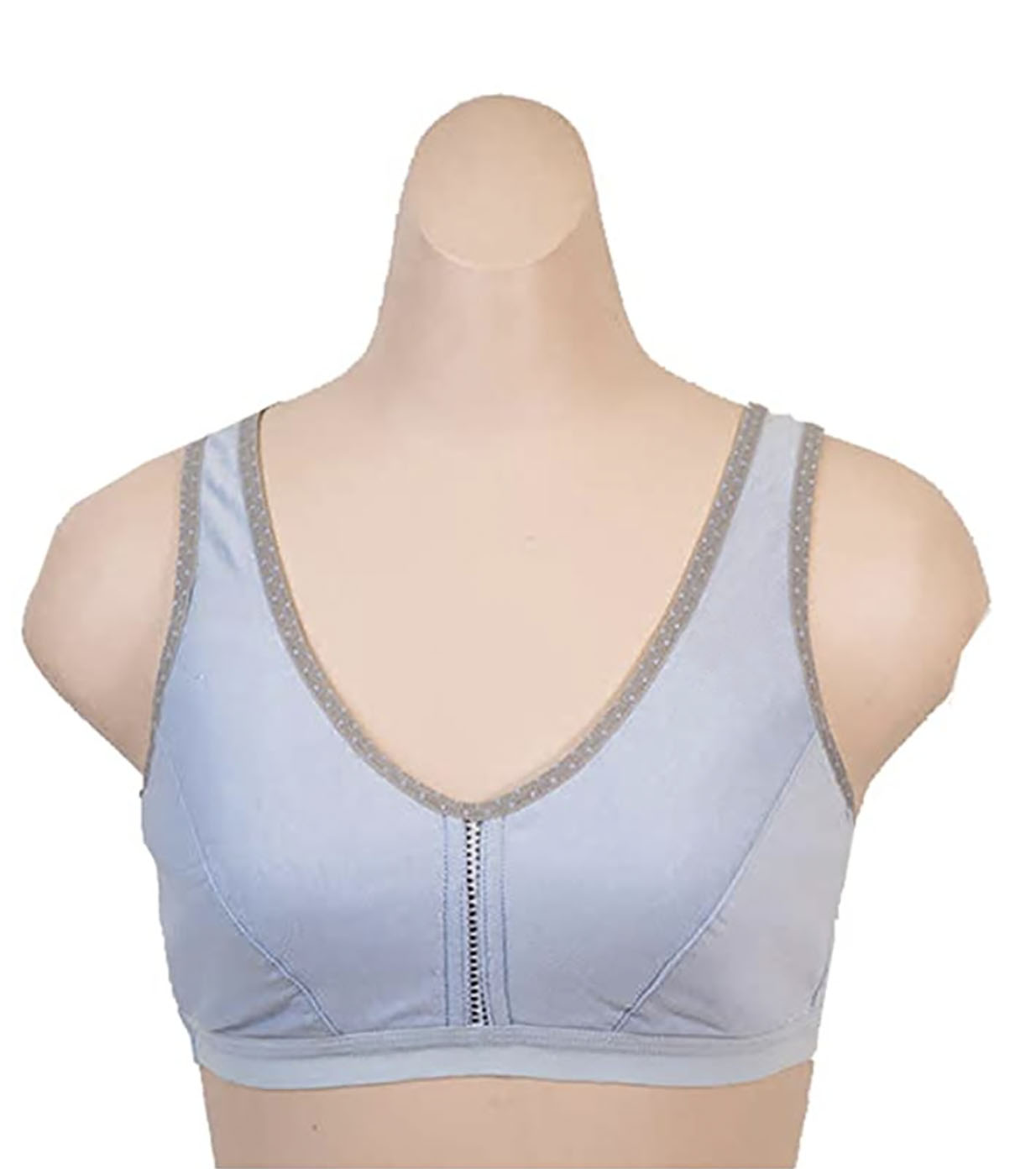 Iheyi 6 pieces Girl's Cotton Wire Free Junior Training Bra A Cup  36A (6292-50RE3)