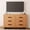 Mocha, variant on WAMPAT TV Stand for TVs up to 65 Inch, Farmhouse Wood Entertainment Center with 6 Drawers, Storage Media Console Cabinet for Living Room