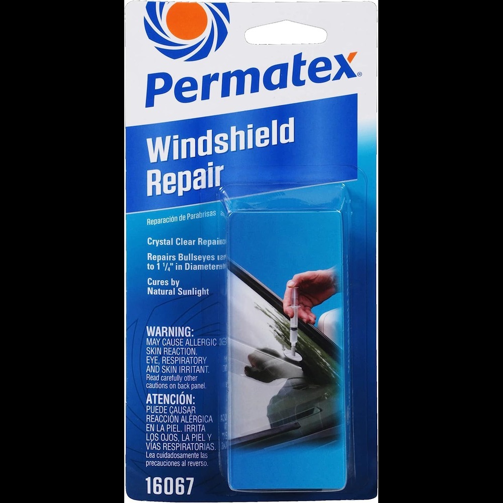 Permatex Bullseye Windshield Repair Kit, Complete Repair Kit, 1 Each