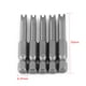 thumbnail image 4 of Screwdriver Bit Set Shank Security Bit with Magnetic Extension Bit Head Screw Driver Bit Set Torx Head Screw Driver Bit Set Security Tamper Proof Hex Shank U-shaped Magnatic ANGGREK Otros, 4 of 8
