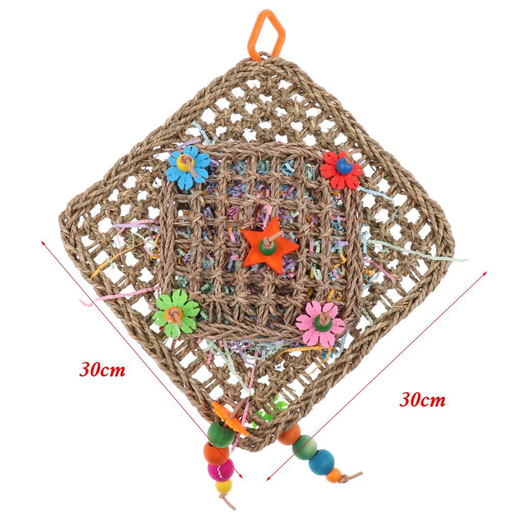 EHJRE Pet Bird Hamster Biting Chewing Toy Teeth Care Supplies Treats And Chews Random Color