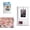 White, variant on HP Sprocket Photo Booth Printer Kit (White), Color Instant Prints, 100 Zink Paper, Roses Photo Backdrop
