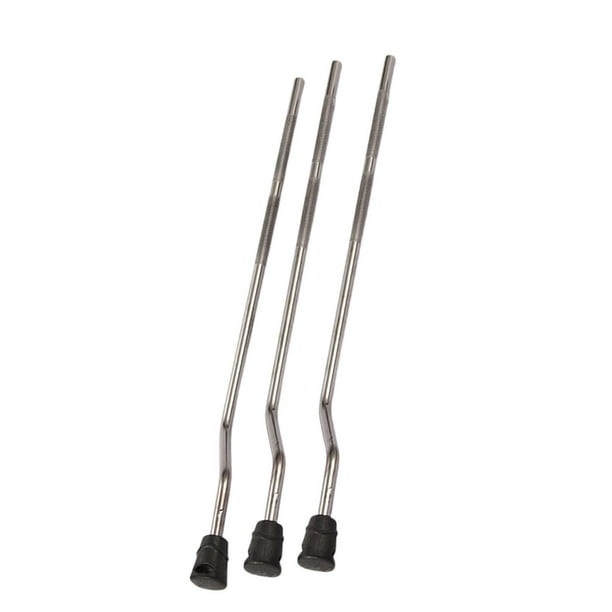 Patas de Metal para suelo de tambor, patas de Tom de suelo, profesional, accesorio de tambor, patas de soporte de tambor antideslizantes, 3 piezas