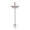 Light Purple A6, variant on Solar Bird Bath Fountain for Outside, Glass Bird Bath with Metal Stake Stand, Heavy-Duty 4-Prong Ground Anchor, Tip-Resistant Design for Windy Yards & Outdoor Landscaping Light Blue