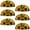 Multicolored 3, variant on PhooArto 6 Pcs Cup Drawer Pulls, Sunflowers Rainbow Sky Shell Shape Handles Cabinet Knobs for Dresser Cupboard Closet Wardrobe with Screws