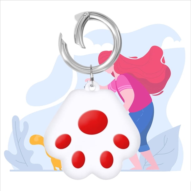 Funda de silicona Perfecl para Airtags 4.1x4.3x0.95 cm