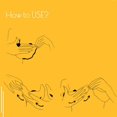 thumbnail image 4 of Langgg Disposable Chest Stickers Backless U Shape Lace Nipple Covers for Daily Wear Khaki Color for Size D, 4 of 9