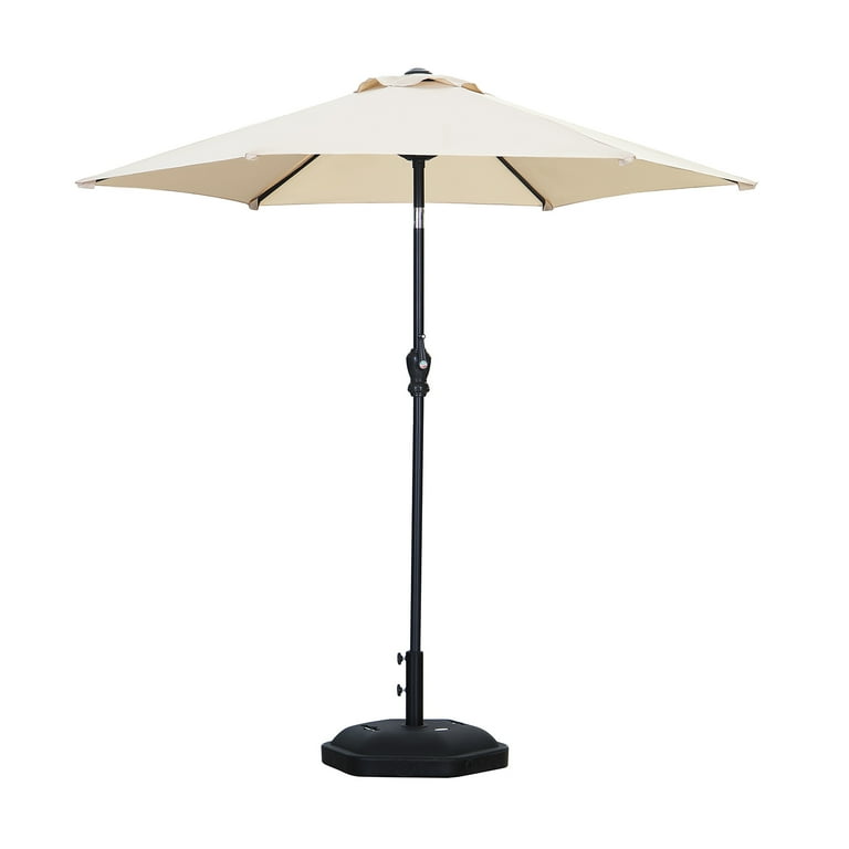 Ainfox 7.5ft Outdoor Patio Umbrella, Table Market Umbrella Ainfox 7.5ft Outdoor Patio Umbrella, Table Market Umbrella
