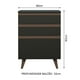 thumbnail image 2 of Gabinete Bajo Cocina Madesa Glamy 60cm Negro, 2 of 5
