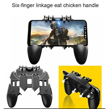 Gamepad Trigger Controller Shooting Aim Handle Joystick for PUBG IOS ...