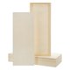 thumbnail image 1 of Uxcell 6 Piezas de Tableros de Lienzo de Madera, Lienzos de Arte de Madera de 8x20 Pulgadas, Panel de Madera Sin Terminar para Pintura, Manualidades, Proyectos de DIY, Arte de Vertido, 1 of 6