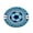 Blue, variant on Zjdatm Football Circle Area Rug 2026 Soccer-Theme Door Mat Round Non Slip Soccer Floor Mats for Bedroom Living Room Entrance Bathroom Decor, 23.6in