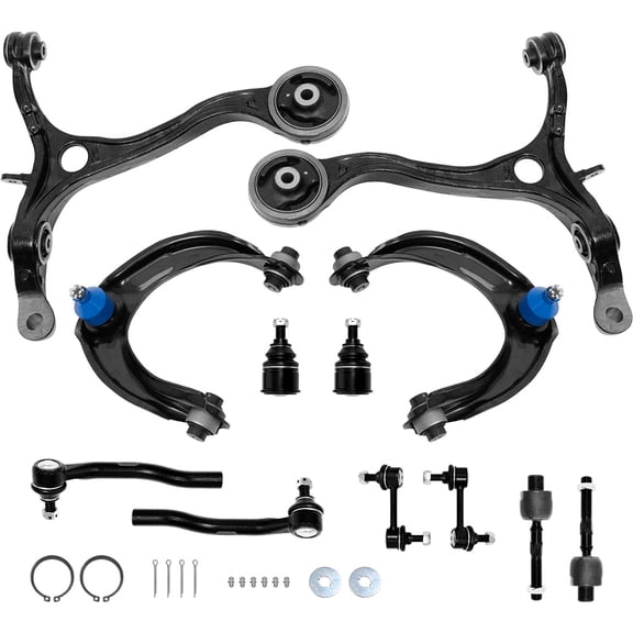 12pcs Front Upper Lower Control Arms Suspension Kit for 2008-2012 Honda Accord