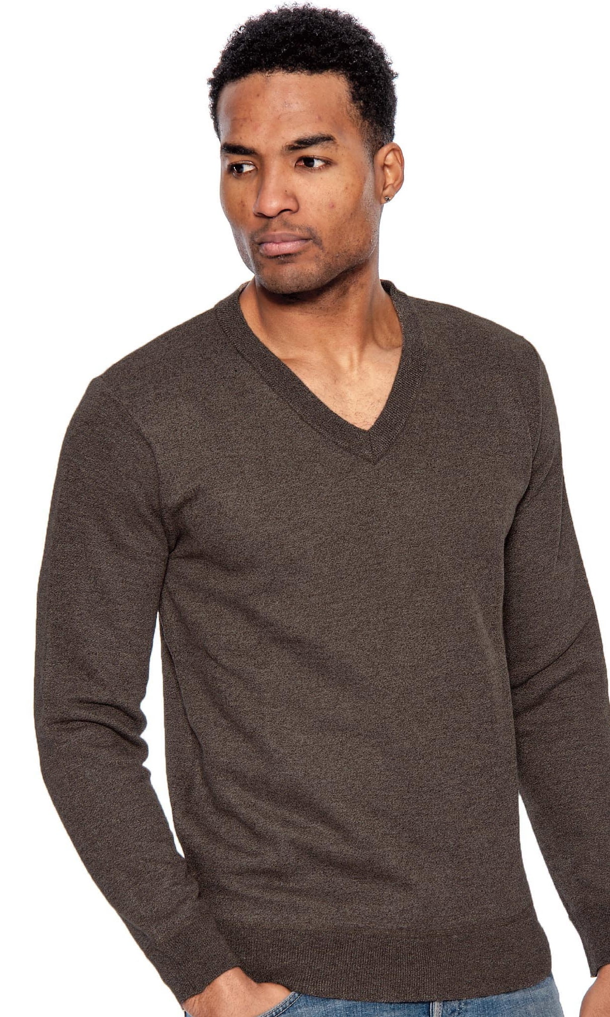 Lightweight Long Sleeve V-Neck Sweater 