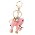 thumbnail image 1 of Encanto de bolso Zulema de Resina elefante llavero Rosado, 1 of 5