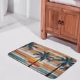 thumbnail image 5 of Beach Palm Sunset Pattern Bath Mat,Plush Bathroom Decor Mat with Non Slip Backing,Bath Rugs for Bathroom, Great for Bath, Shower, Bedroom, Kitchen, Office or Door Mats 16"x24", 5 of 7