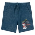 thumbnail image 4 of Nickelodeon Paw Patrol Chase Marshall Rubble French Terry T-Shirt and Shorts Outfit Set Toddler to Big Kid, 4 of 5