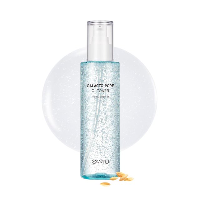 Tónico SAM'U Galacto Pore O2, exfoliante y reafirmante de poros, 180 ml
