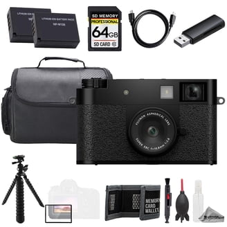 FUJIFILM X100VI Digital Camera (Black) + 32GB + Extra Battery +