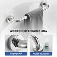 thumbnail image 4 of Bathroom Safety Bar,20inch/50cm Stainless Steel Handrail 2 Pcs,Load Capacity 500LBS,Shower Grab Bar, Stainless Steel Bathroom Grab Bar, Shower Handle, 4 of 7
