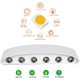 thumbnail image 3 of Lámpara de pared elegante para exteriores, moderna lámpara de pared de aleación de aluminio fundido a presión, resistente al agua IP65, ahorro de energía LED inteligente para caminos y puertas, 3 of 7