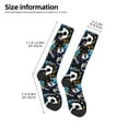 thumbnail image 5 of Easygdp Football Fashionable Adult Sockings&Sports Sockings&Breathable Sockings, Non-Pilling,Contrasting Color Design, 5 of 9