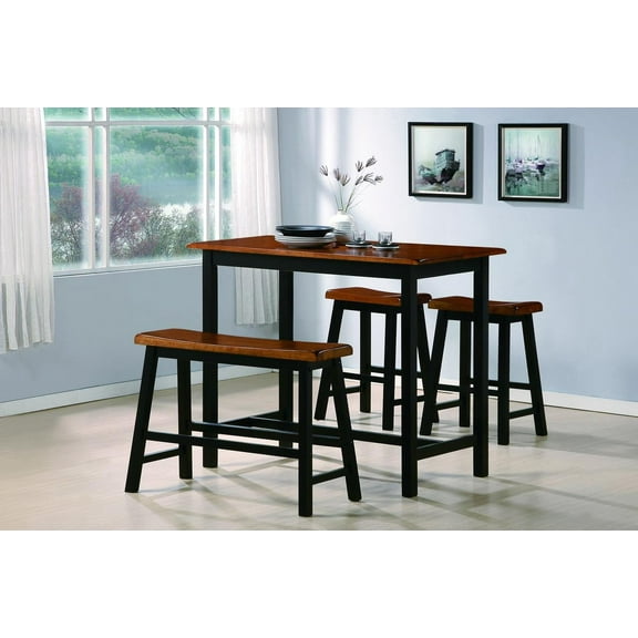 Crown Mark Tyler 4-Piece Counter Height Table Set