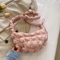 thumbnail image 5 of Bolso de mano acolchado para mujer, bolso de hombro acolchado ligero, bolso hobo acolchado plisado en la nube 2023, 5 of 5