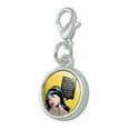 thumbnail image 2 of Don't Talk To Me Until I've Had Coffee Wine Funny Humor Antiqued Bracelet Pendant Zipper Pull Charm with Lobster Clasp, 2 of 5