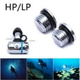 Low Pressure（Lp Scuba Port Plug Diving Regulator Replacement Screw High