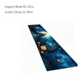 thumbnail image 3 of WWC Halloween Table Runner, 36x13 inch Thick Nylon Table Flag with Ghost Pumpkin Print, Halloween Decor for Dining Table Party, 3 of 6