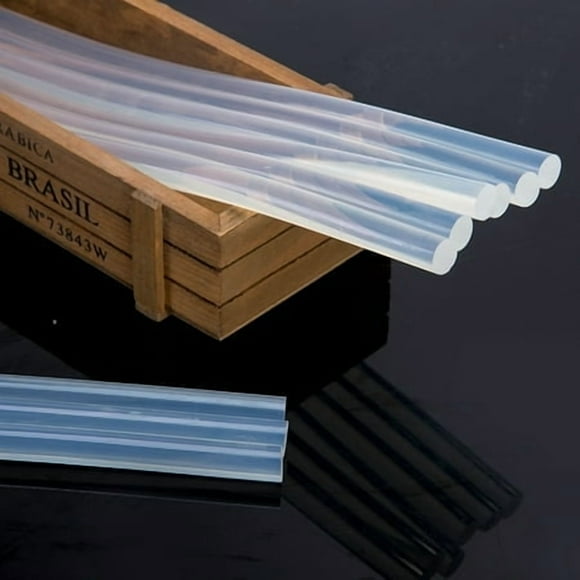 10pcs/set Hot Glue Stick Transparent White Black Yellow Adhesive glue stick Strong Sticky Force Heat Resistant Adhesive Stick 7mm/11mm