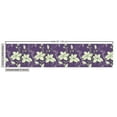 thumbnail image 3 of Ambesonne Magnolia Fabric by the Yard Upholstery, Retro Garden Art Blossoms, 3 Yards, Pale Green and Plum, 3 of 5