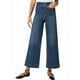 thumbnail image 1 of Jeans de Control de Abdomen Favoritos de las Mujeres, de Cintura Alta, Rectos, Elásticos Hasta los Tobillos, de Pierna , Acampanados y con Bolsillo de . Azul XL, 1 of 7
