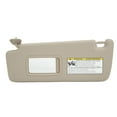 thumbnail image 3 of Beige Sun Visor,Left Driver Side Sun Sun Visor Replace Sunvisor Assembly Ultimate Reliability, 3 of 8