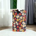thumbnail image 6 of Yayeee Freestanding Laundry Hamper with Handle Collapsible Large Storage Basket for Clothes, Red Floral, 6 of 7