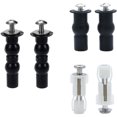 thumbnail image 1 of Tornillos de expansión para tapa de inodoro, 3 pares de tornillos para asiento de inodoro, pernos de expansión universales, accesorios para tornillos de asiento de inodoro TUNC Sencillez, 1 of 5