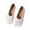 White, variant on VOUZZA Women's Split Toe Ballet Flats Breathable Mesh Upper Slip On Shoes Flexible Flat Sole Casual Loafers for Walking and Casual Outfits