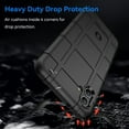thumbnail image 3 of Durable Sturdy Phone Case for Samsung Galaxy A04, Heavy Duty Shockproof Slim Rugged Phone Case Bumper Rugged Cover for Samsung Galaxy A04 HD Black, 3 of 8