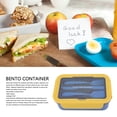 thumbnail image 4 of Contenedor de almuerzo lonchera Bento a prueba de fugas compartimentos extraíbles apto para microondas con utensilios para niños para picnic ANGGREK Otros, 4 of 8