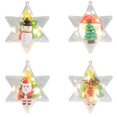 thumbnail image 3 of Ganfancp Árbol de Navidad Set de Colgantes Copo de Nieve Luminoso Regalo de Navidad para Niños Set de Adornos Muñeco de Nieve Ofertas Del Día Liquidación 1Pc Árbol de Navidad Light Up Colgante Set, 3 of 7