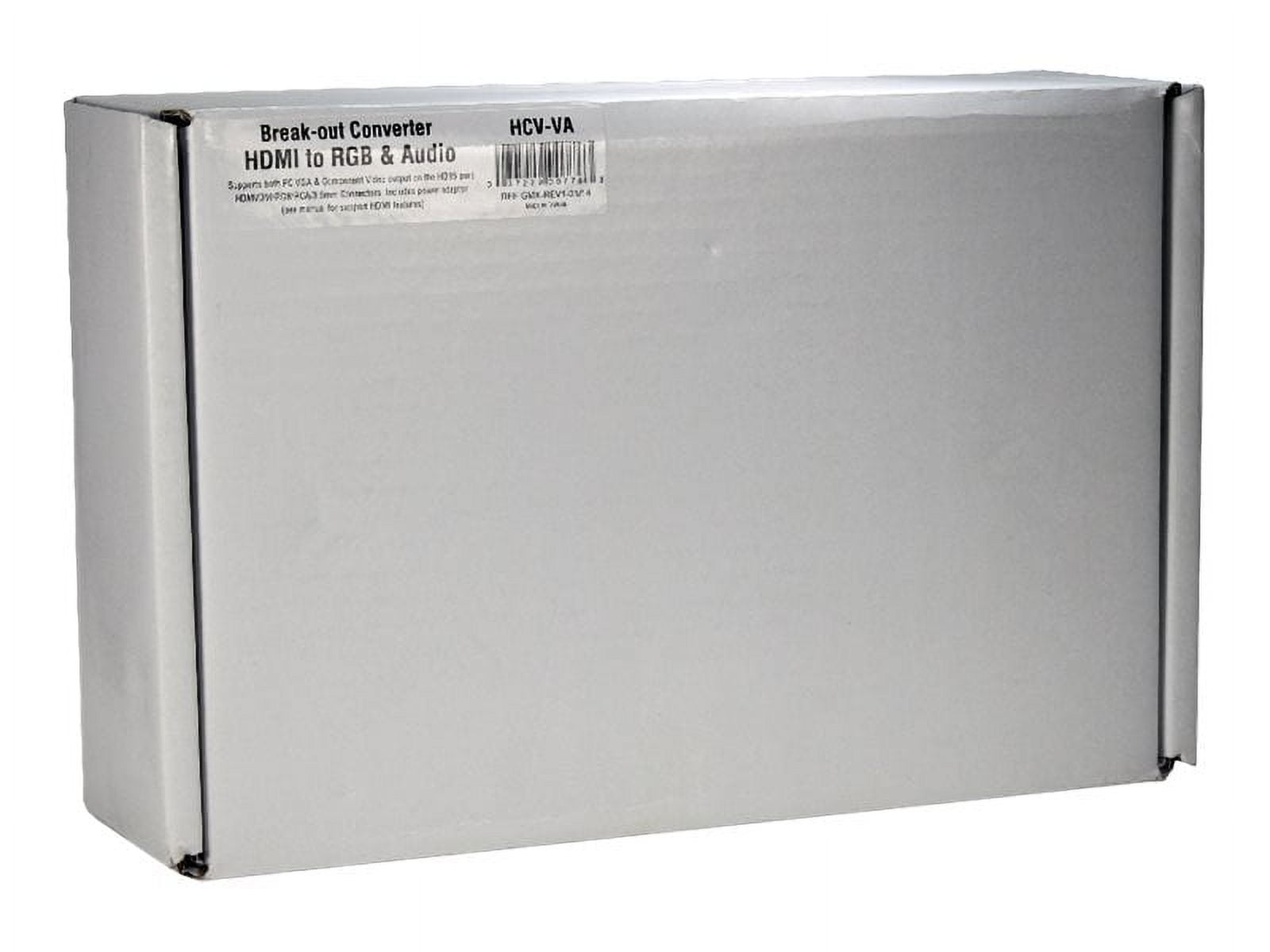 QVS HCV-VA HDMI- DVI HDTV & HDCP to VGA- RGB 720p & 1080p Break-Outs
