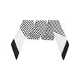 thumbnail image 5 of INSPIRE CHIC Women Striped Print Skinny Long Scarves, Satin Silky Neck Scarf Neckerchief Ribbon Headband 51.2x2.8" Beige, 5 of 6